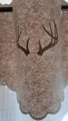 a teddy bear with a deer head on it at Staguda 59 in Sottoguda