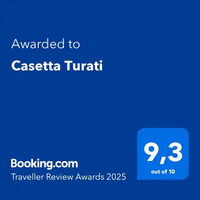 a blue screen with the text awarded to cassisica tauritt at Casetta Turati in Castelfondo
