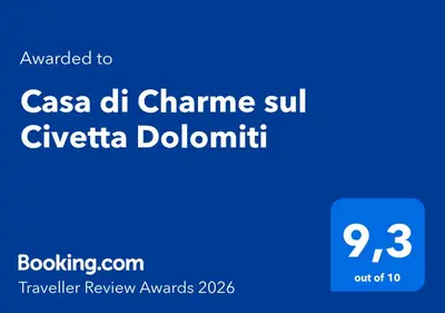 a blue rectangle with the words csa dh channel sivagra dollinirus at Casa di Charme sul Civetta Dolomiti in Caprile