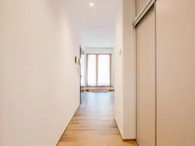 a bathroom with a sink and a mirror at Apartment Cesa del sass by Interhome in Alba di Canazei