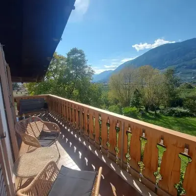 Apartment Bergblick auf Bio-Hof