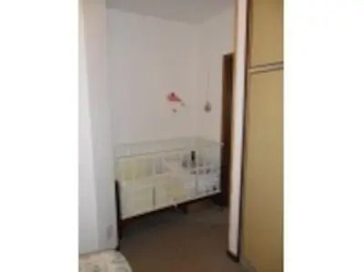 a hallway with a room with a bed in it at Moena Appartamento Fior di Melo con WiFi e Riscaldamento in Moena