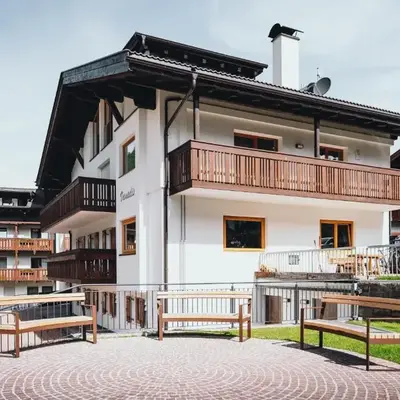 Moderne panorama Apartments in den Dolomiten