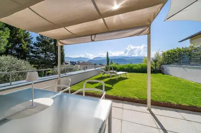 a view from the balcony of a house at HOMESTWENTY3 - Home three in Caldaro