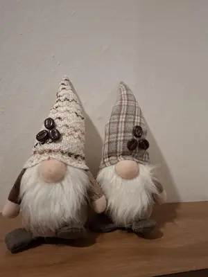 two stuffed animals are sitting next to each other at Appartamenti - Sass de Stria Cernadoi Dolomiti in Andraz