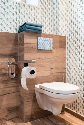 a bathroom with a toilet and a toilet paper dispenser at Wohnung ASSUNTA in Soprabolzano