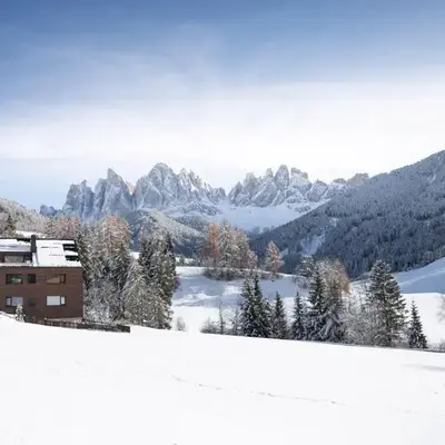 Trutscher Häusl in Villnöss - Chalet in den Dolomiten mit Blick auf die Geisler