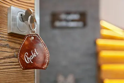 a lock on a door with the word soda on it at Berg-Weiler-Obereggerhof in Schenna