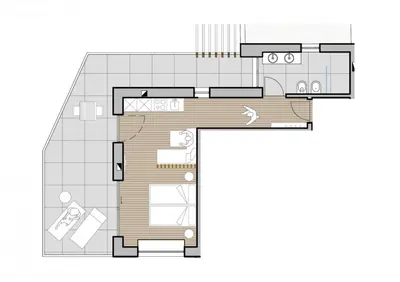 a floor plan of a house at Villa Montis Exclusive Holiday Apartments in Eppan with Spectacular Views of Dolomites and Bolzano Area in Appiano sulla Strada del Vino