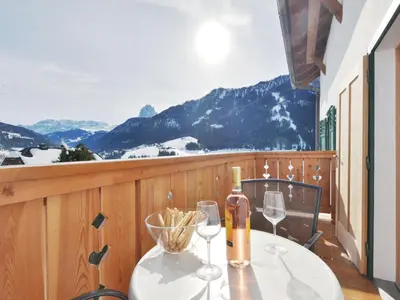 a dining room with a table and chairs at Apartment Luca by Interhome in Ortisei