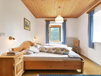 a dining room with a table and a window at Apartment Mastle by Interhome in Ortisei
