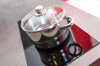 a blender sitting on top of a counter at City Charme Apartments in Bolzano
