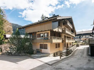 a building with balconies on the side of it at Apartment Fontanelle-1 by Interhome in Alba di Canazei