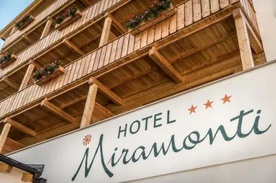 a hotel margaritaville in the snow at Hotel Miramonti Badia in Badia