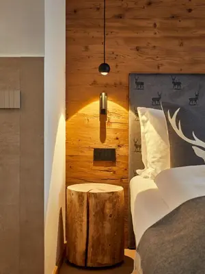 a bathroom with a sink and a shower at Les Contrades in La Villa