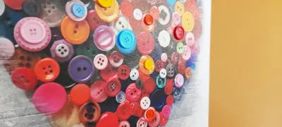 a picture of a bunch of buttons on a wall at HomeSuiteHome in Merano
