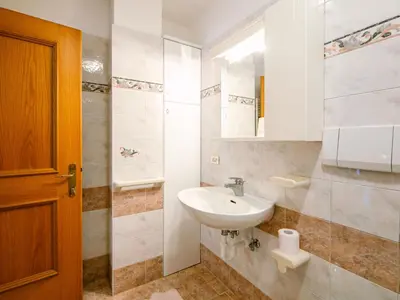 a small room with two bunk beds in it at Apartment Brunel-2 by Interhome in Pozza di Fassa