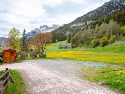 a house in the mountains with at Apartment Cesa Pra da Molin-3 by Interhome in Campitello