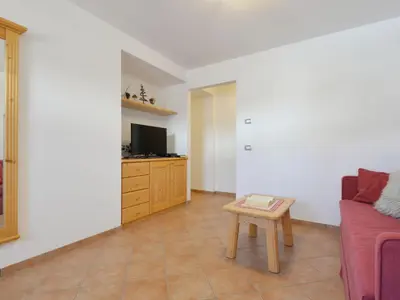 a kitchen with a sink and a microwave at Apartment Fabio Deluca by Interhome in Vigo di Fassa