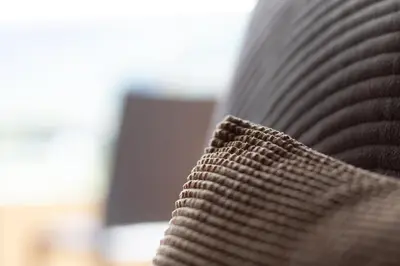 a close up of a piece of cloth on a couch at Avista Apartments Sky in Merano
