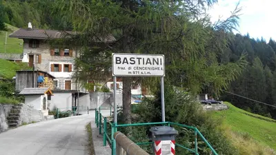 a sign that says britain take at observatories at am at Casa Alpina in Cencenighe