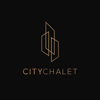 a logo for a citylich detroit luxuryominium at CityChalet romantic Bozen in Bolzano
