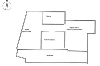 a schematic diagram of the experimental facility at Living Rencio: vicino al Centro di Bolzano in Bolzano
