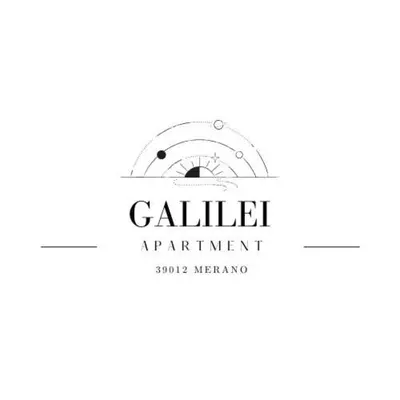 a logo for a restaurant called called cellular appointment at Galilei Apartment in Merano