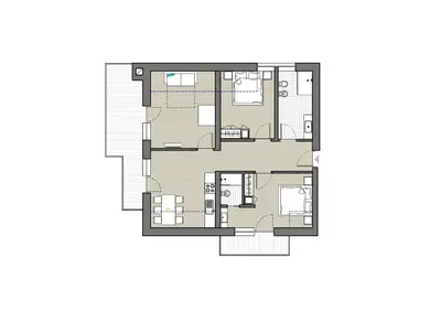 a floor plan of a building at Plattenriegelhof in Appiano sulla Strada del Vino