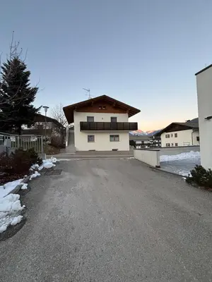 a house on the side of a road at Appartements Schatzer in Valdaora