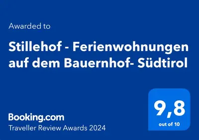 a blue background with the words sufflictfrem modular art der barnforth sub at Stillehof - Ferienwohnungen auf dem Bauernhof- Südtirol in Bressanone