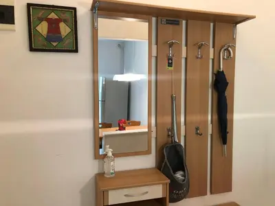 a bathroom with a shower and a mirror at Guesthouse Gigli 2 - Free Tourist Card & car parking - no trucks in Bolzano