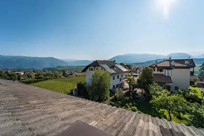 a view from the roof of a house at Mias Apartments - #MiasEppan#Badl in Appiano sulla Strada del Vino