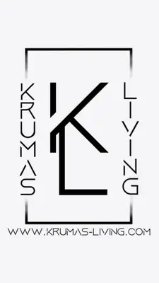 a black and white logo with the letter k at Apartment AEREUS Krumas-Living - Kronplatz in San Lorenzo di Sebato