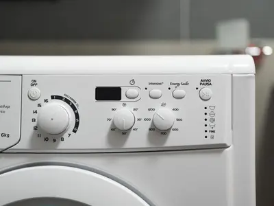 a close up of a washing machine control panel at Apartment Condominio Giulia by Interhome in Alba di Canazei